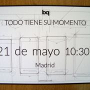 Invitación a la presentación de la gama E de bq