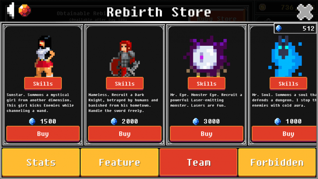 Nuevos personajes