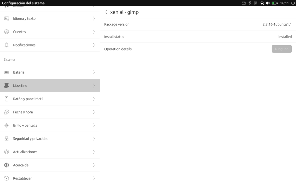 Instalación de Gimp