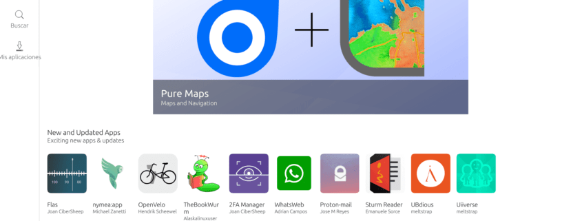 OpenStore en Ubuntu Touch