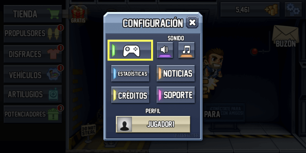 Configuración y sincronización de progreso