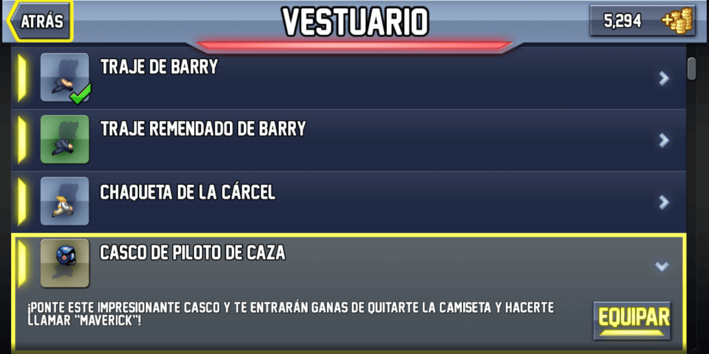 Vestuario