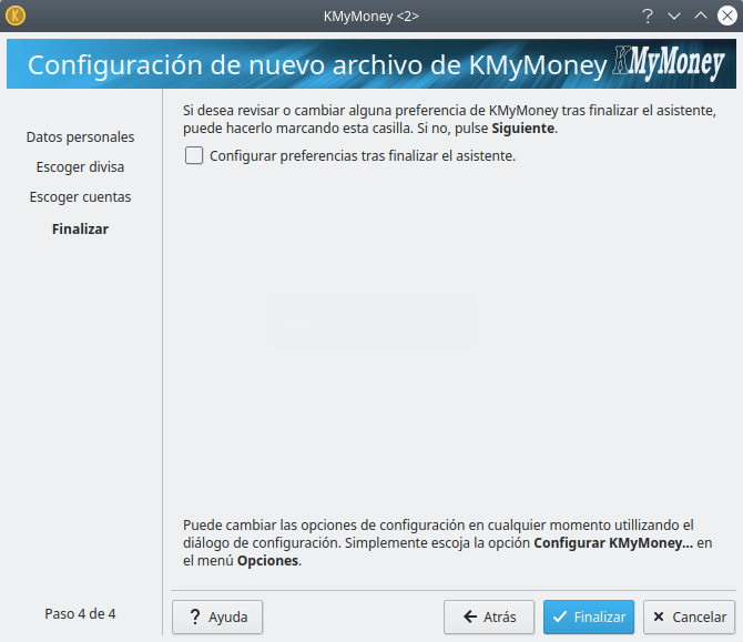 Creación de la cuenta finalizada