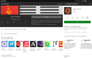Teleports en Ubuntu Touch