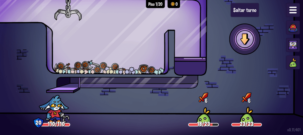 Dungeon Crawler - Batalla
