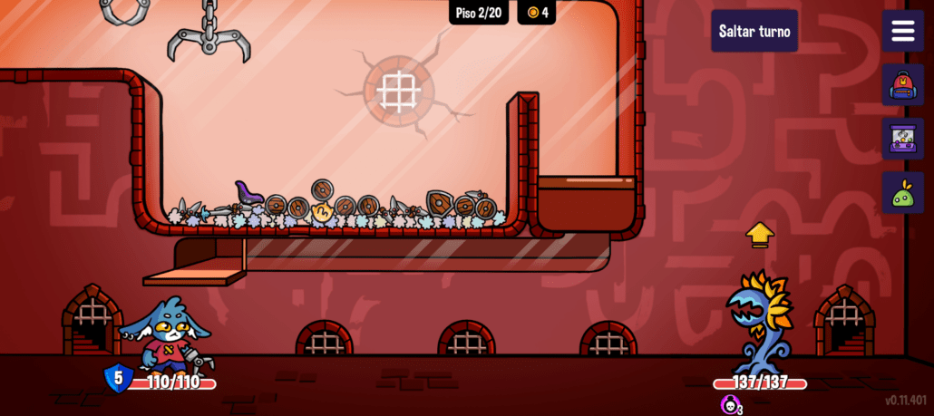 Dungeon Crawler - Lucha contra jefe